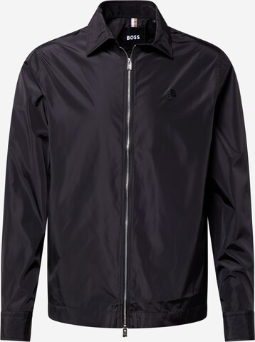 BOSS Between-season jacket 'OLSON' in Black: front