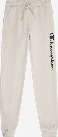 smėlio Champion Authentic Athletic Apparel Siaurėjantis Kelnės: priekis