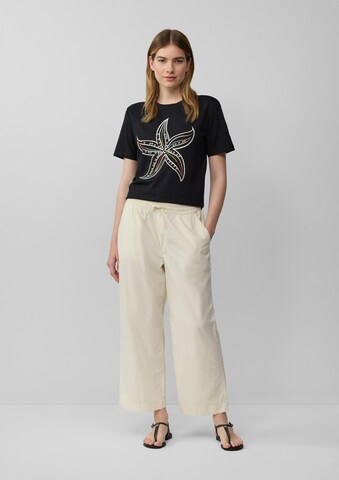 Wide Leg Pantalon s.Oliver en beige