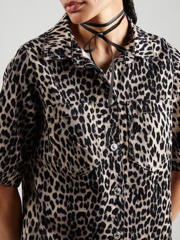 ONLY - Vestidos camiseiros 'ONLANLIE' em preto