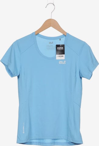 JACK WOLFSKIN T-Shirt S in Blau: predná strana