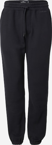 HOLLISTER - Tapered Pantalón en negro: frente