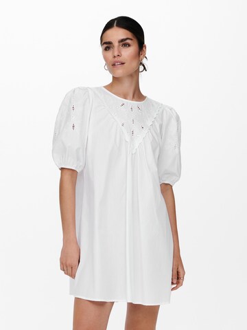 ONLY Φόρεμα 'Iv' σε λευκό: μπροστά