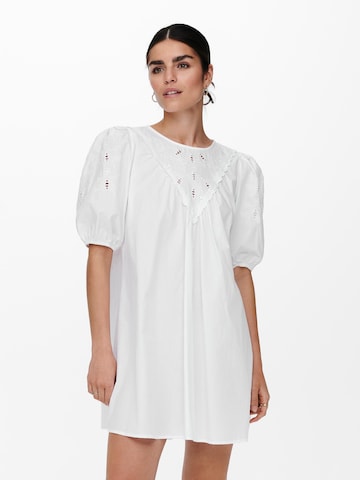 Robe 'Iv' ONLY en blanc : devant