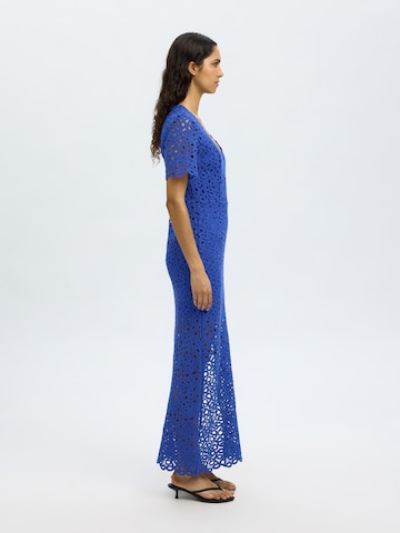 SELECTED FEMME Avondjurk in Blauw