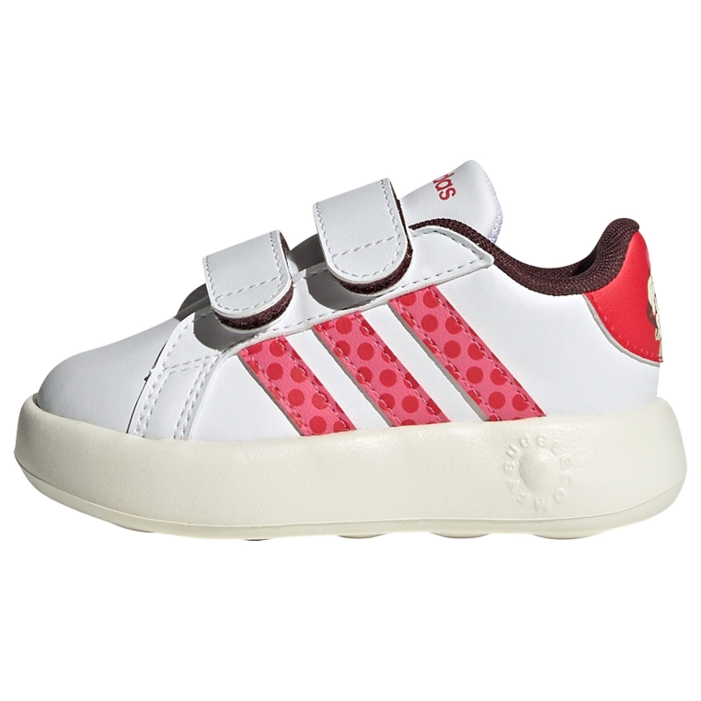 Baskets 'Adidas x Disney Minnie Mouse Grand Court 2.0' ADIDAS SPORTSWEAR en blanc : devant