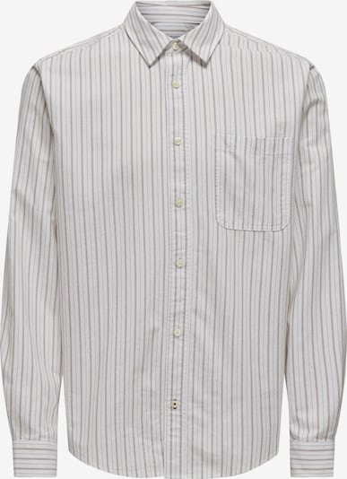 Only & Sons Paita 'ONSDrake' värissä vaaleansininen / valkoinen, Tuotenäkymä