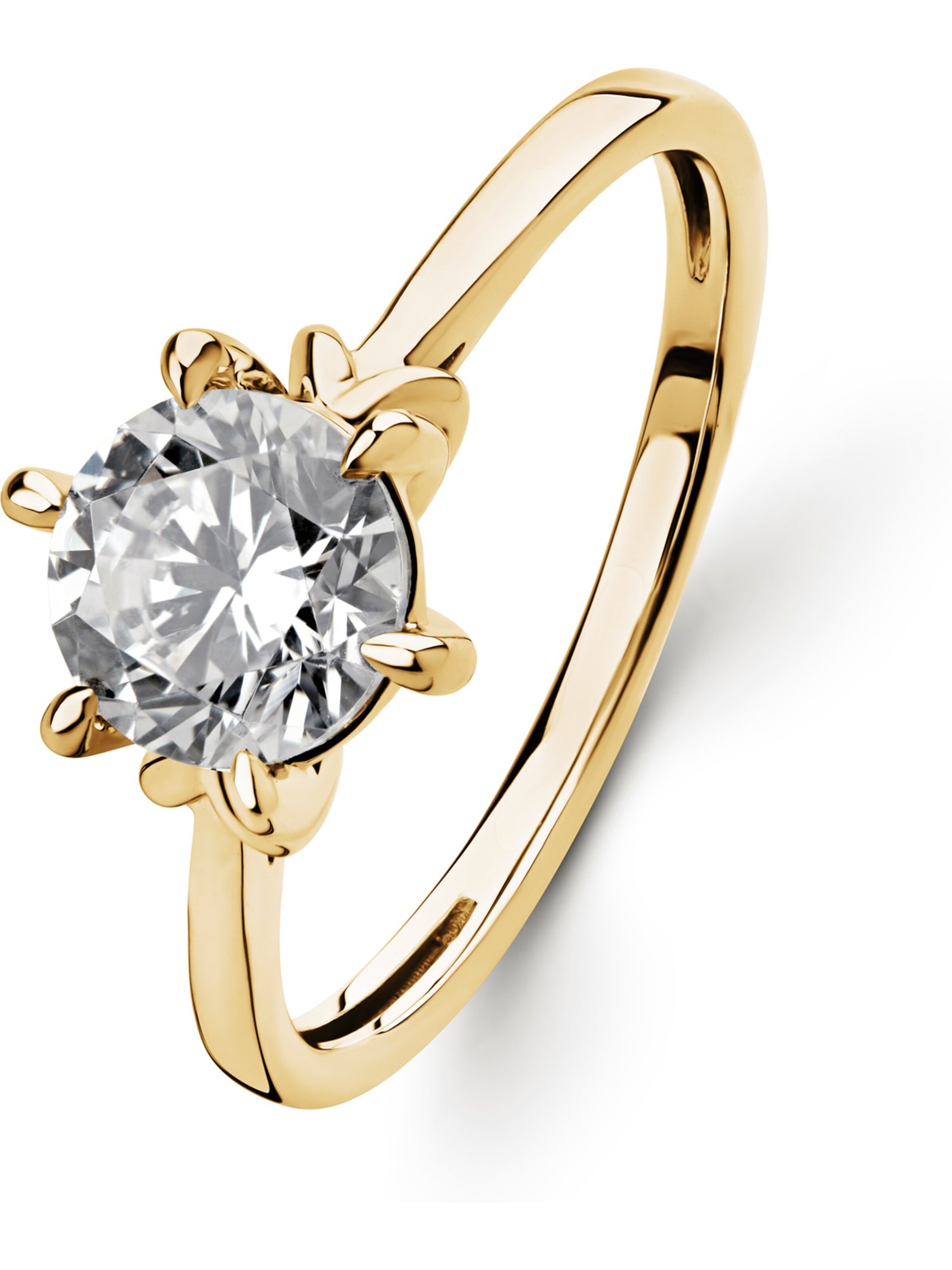 CHRIST Ring in Gold: front