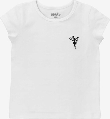 T-Shirt Baby Sweets en blanc : devant