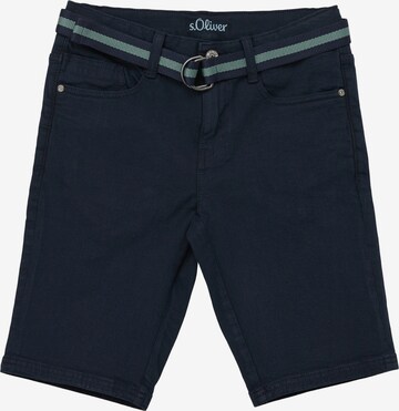 s.Oliver Shorts in Blau: predná strana