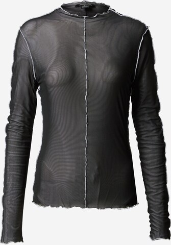 Monki Shirt in Black: front