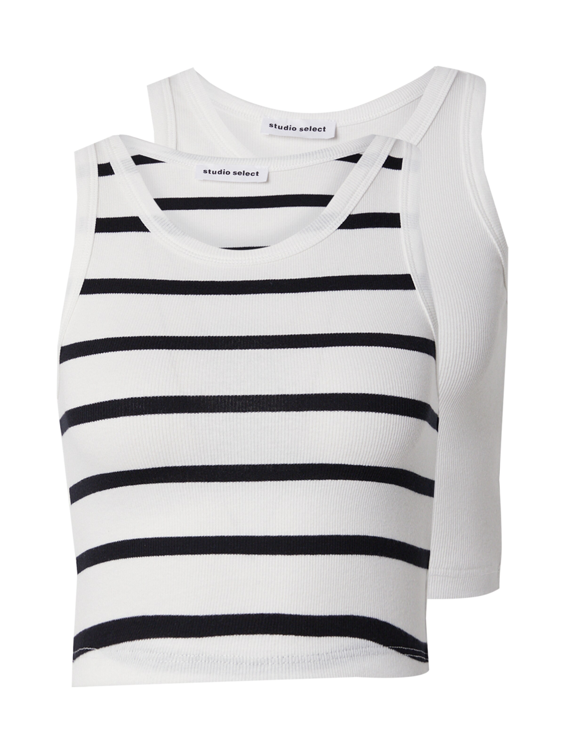 studioselect Top 'Marlene' in Schwarz: Vorderseite