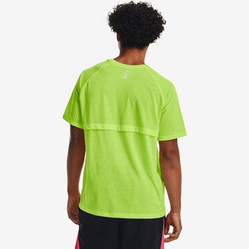 UNDER ARMOUR Functioneel shirt 'Streaker' in Groen