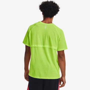 T-Shirt fonctionnel 'Streaker' UNDER ARMOUR en vert