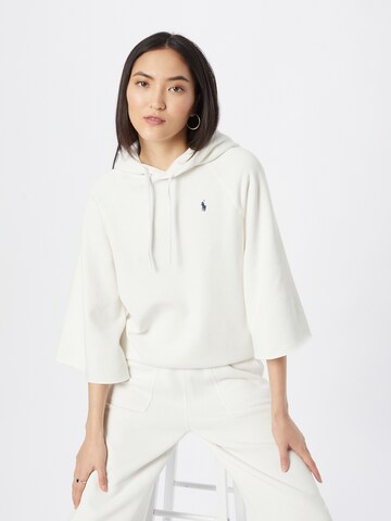 Polo Ralph Lauren Sweatshirt in Wit: voorkant