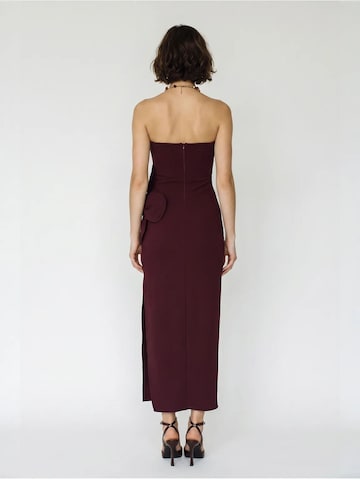 Bianco Lucci Jurk 'Maxi' in Rood