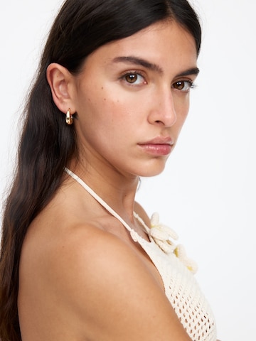 Pull&Bear Ohrringe in Gold: Vorderseite
