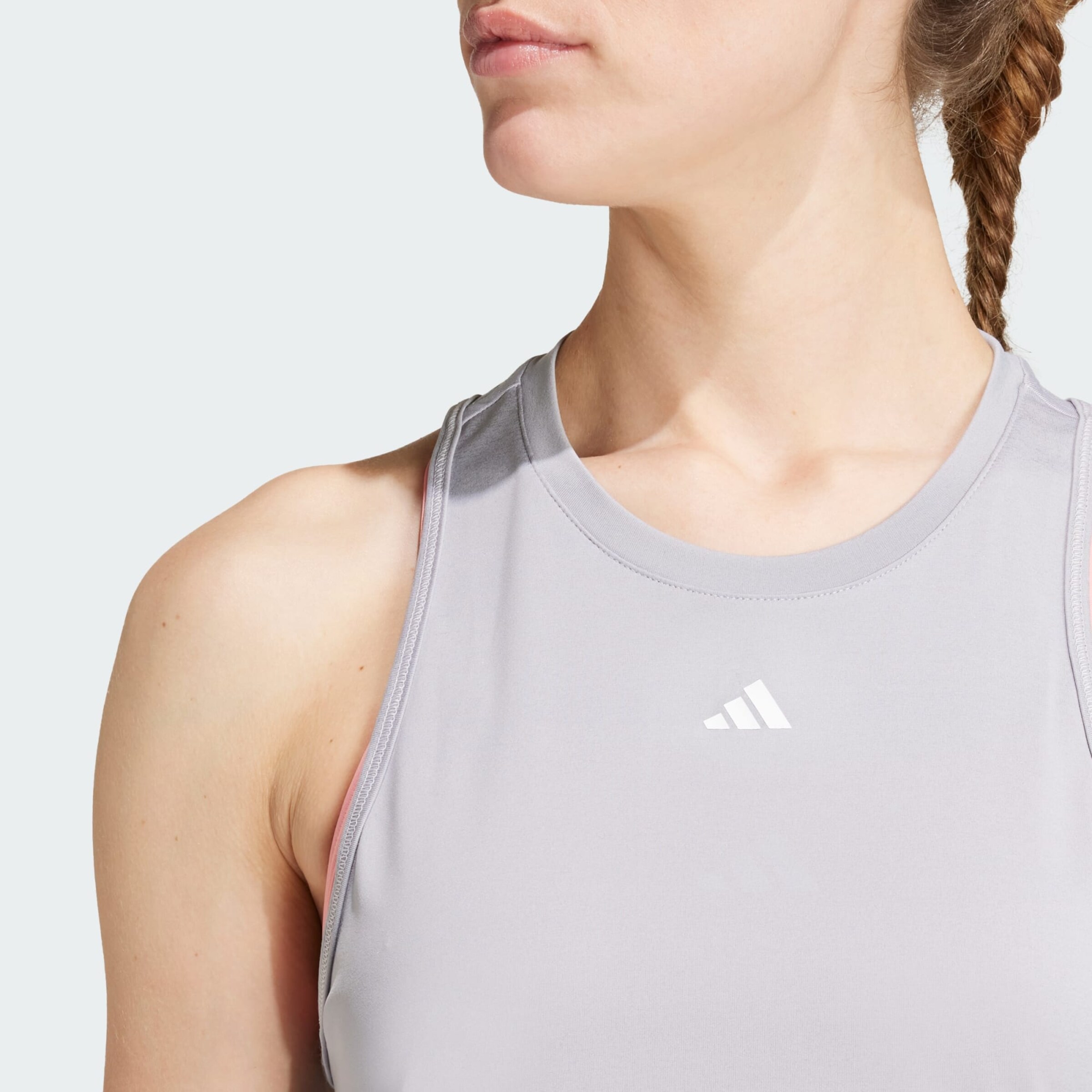 ADIDAS PERFORMANCE Sporttop 'Designed for Training' in Lichtgrijs | ABOUT  YOU