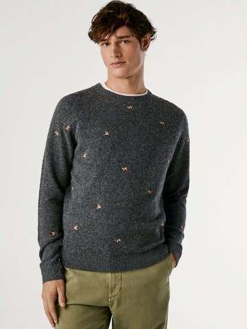 Pepe Jeans Pullover 'Prescott' in Grau: Vorderseite
