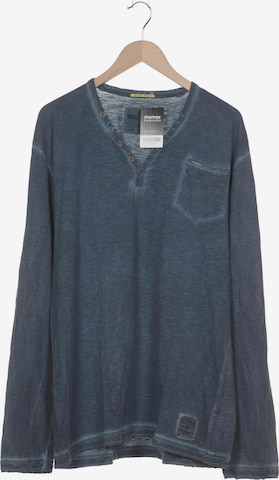 s.Oliver Langarmshirt XXL in Blau: Vorderseite