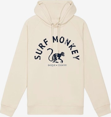 Surf Monkey Bluzka sportowa w kolorze biały: przód