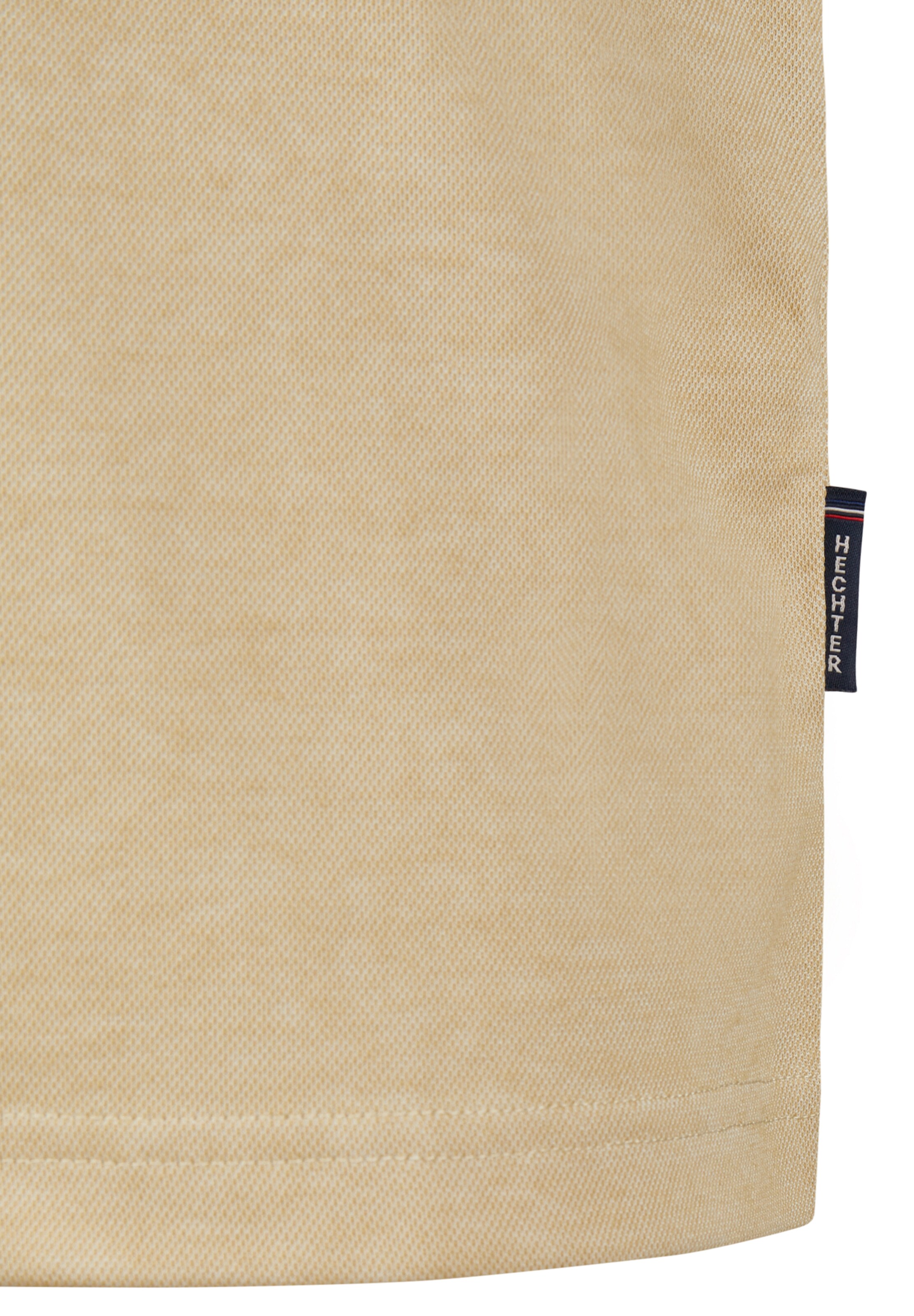 HECHTER PARIS Shirt 'Pique Easy Go' in Beige