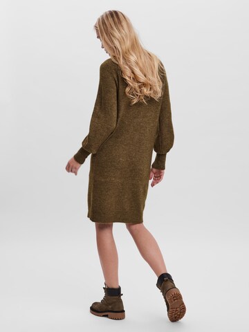 VERO MODA Knit dress 'Simone' in Green
