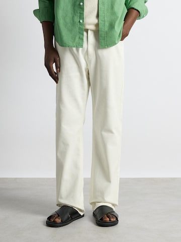 Burocs Regular Jeans 'John' in White: front