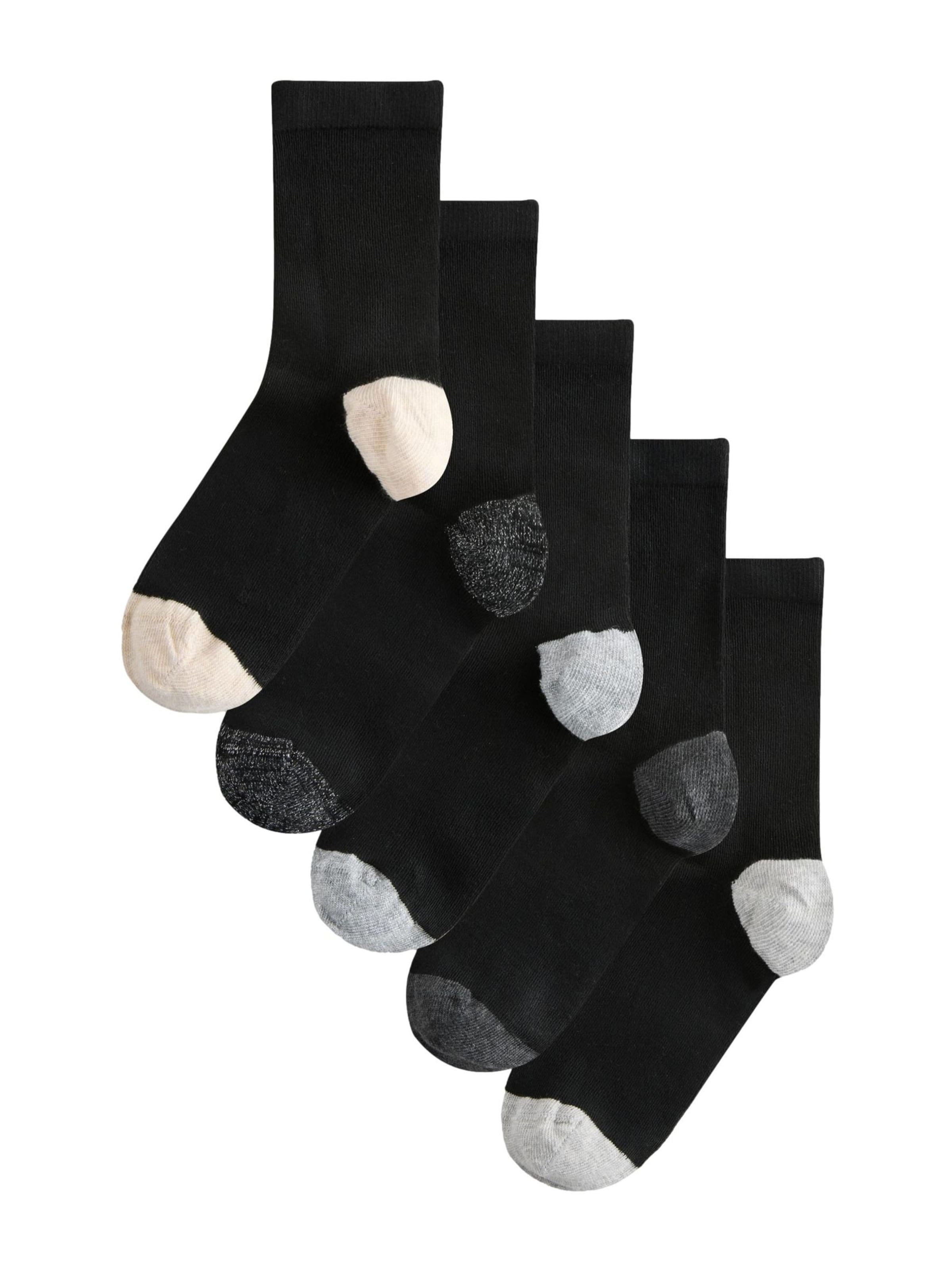 Chaussettes Next en noir : devant