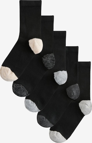 Chaussettes Next en noir : devant