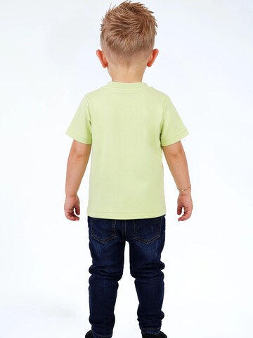 Donder Shirt 'Heavy Tee Essential Canary Yellow' in Groen