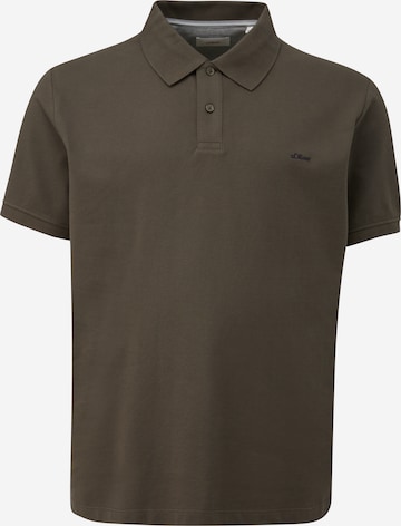 s.Oliver Men Big Sizes Poloshirt in Grün: predná strana