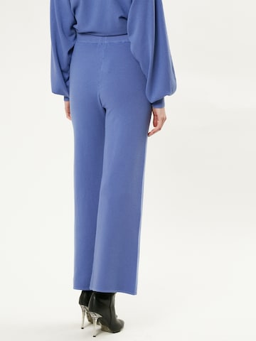 Influencer Wide leg Pants in Blue