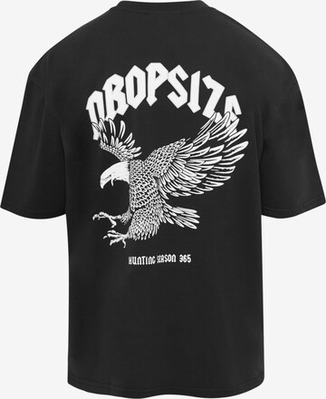 Dropsize Shirt 'Eagle' in Zwart