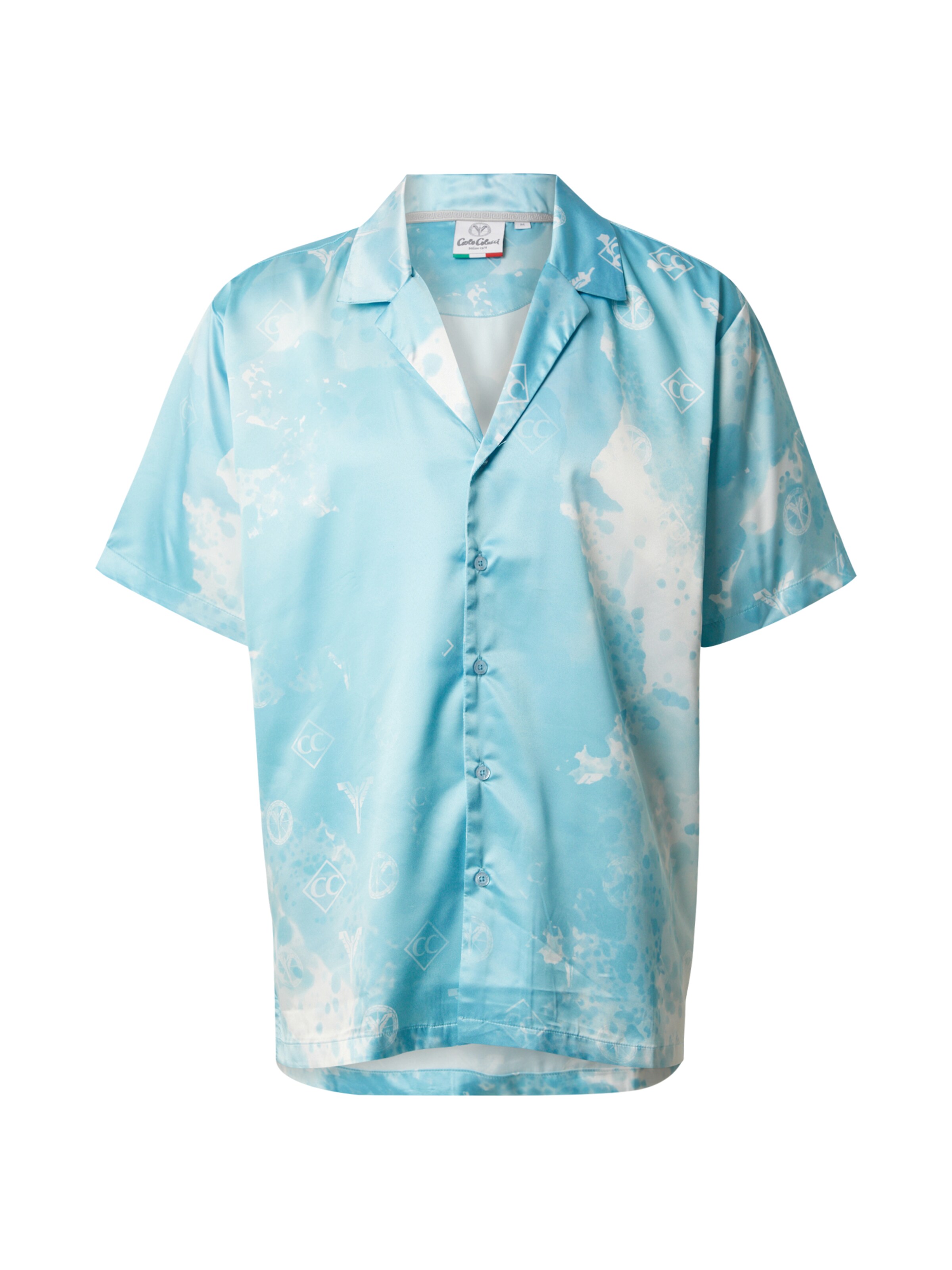 Comfort Fit Cămașă de la Carlo Colucci pe albastru: față