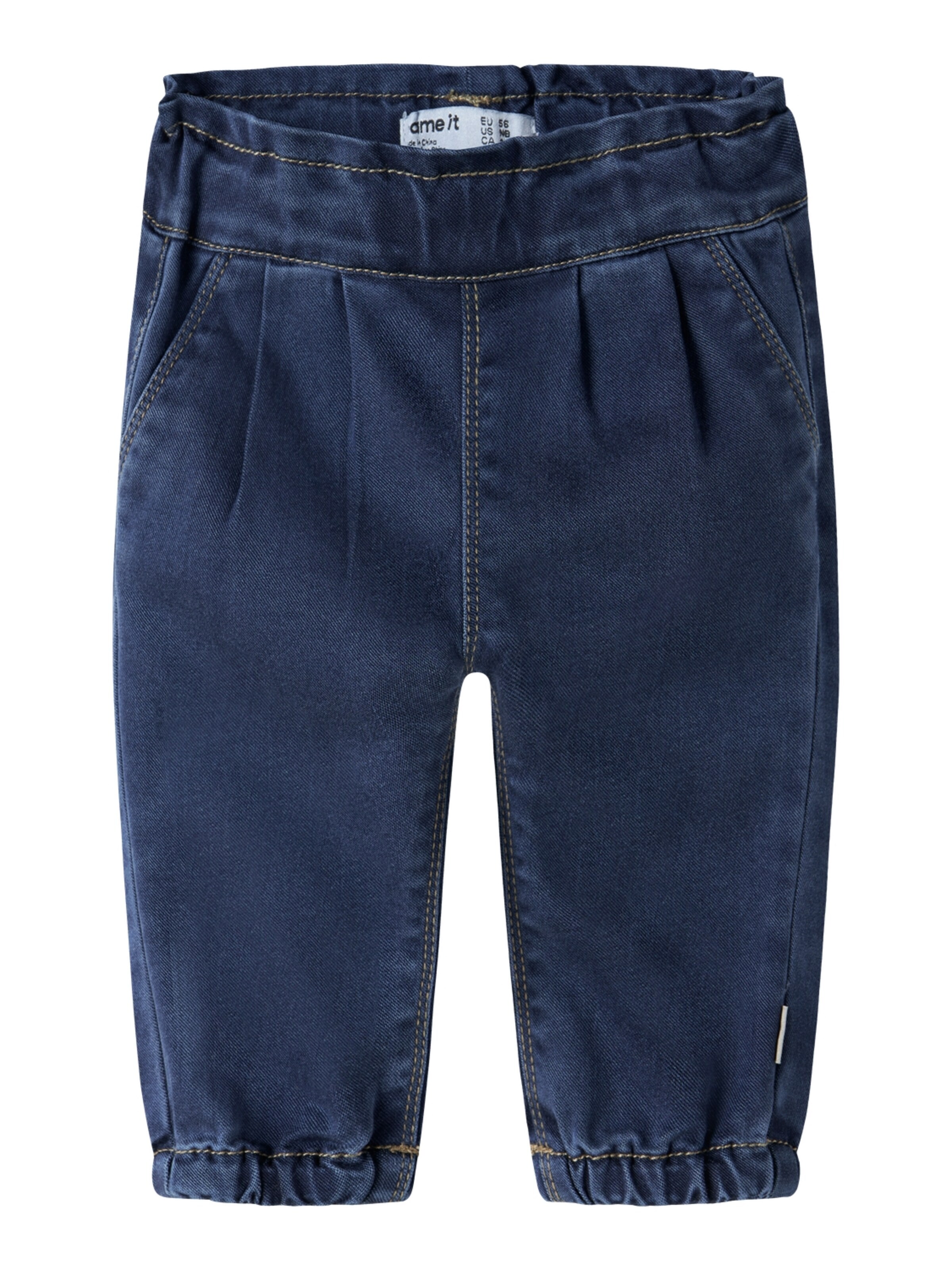 NAME IT Barrel Jeans 'Name it Baby Mädchen Jeans NBFROSE R JEANS 2090-TO' in Blue: front