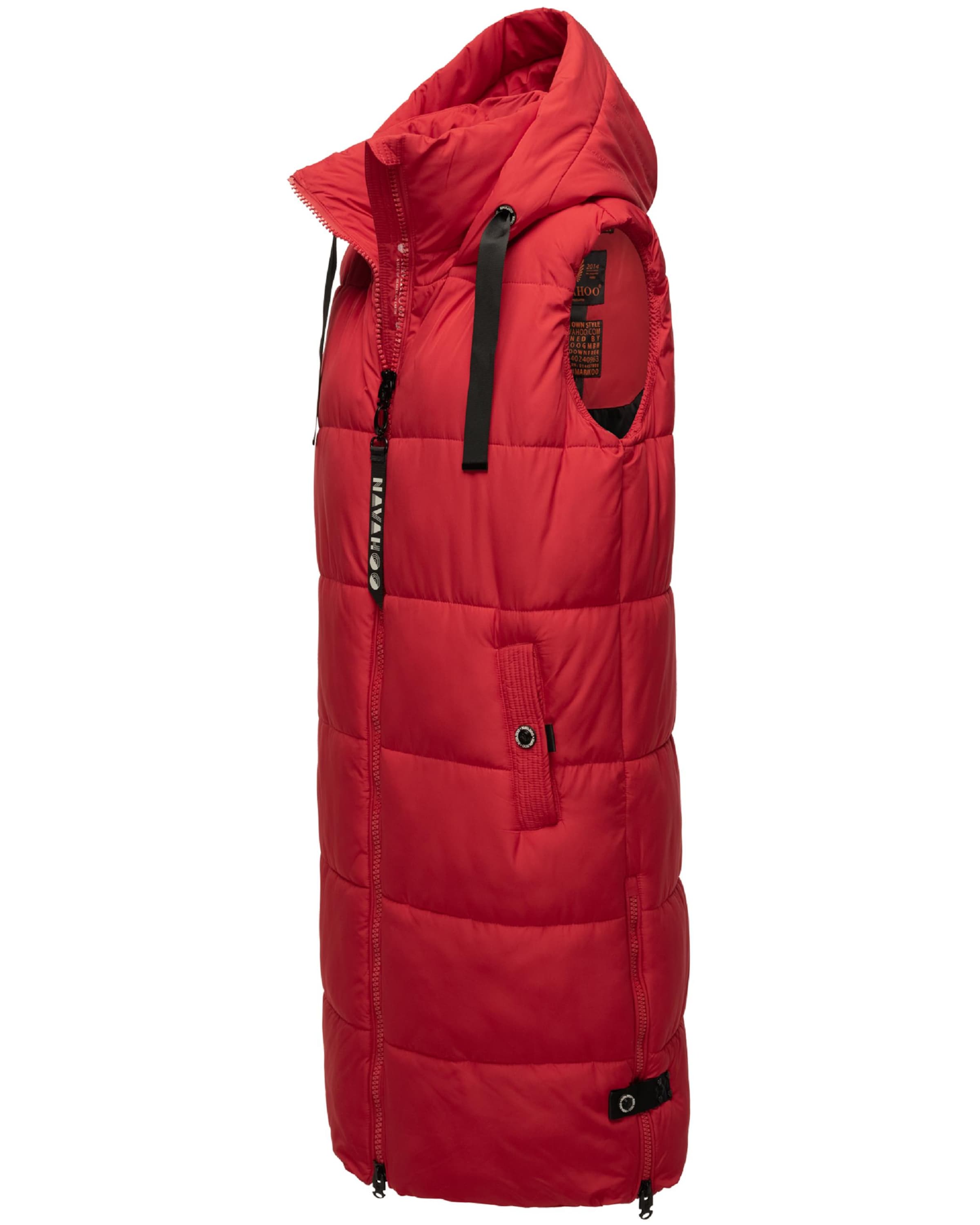 Gilet 'Schnuffelchen' NAVAHOO en rouge
