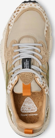 Flower Mountain Sneakers laag 'YAMANO 3 UNI' in Beige: voorkant