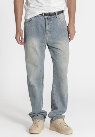 Loosefit Jean Gianni Kavanagh en bleu : devant