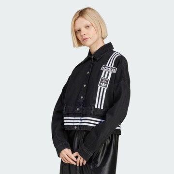 ADIDAS ORIGINALS Демисезонная куртка 'Adibreak' в Черный: спереди