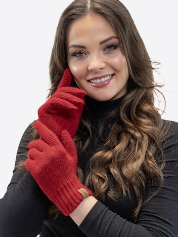 Vivisence Fingerhandschuhe '7014R' in Rot