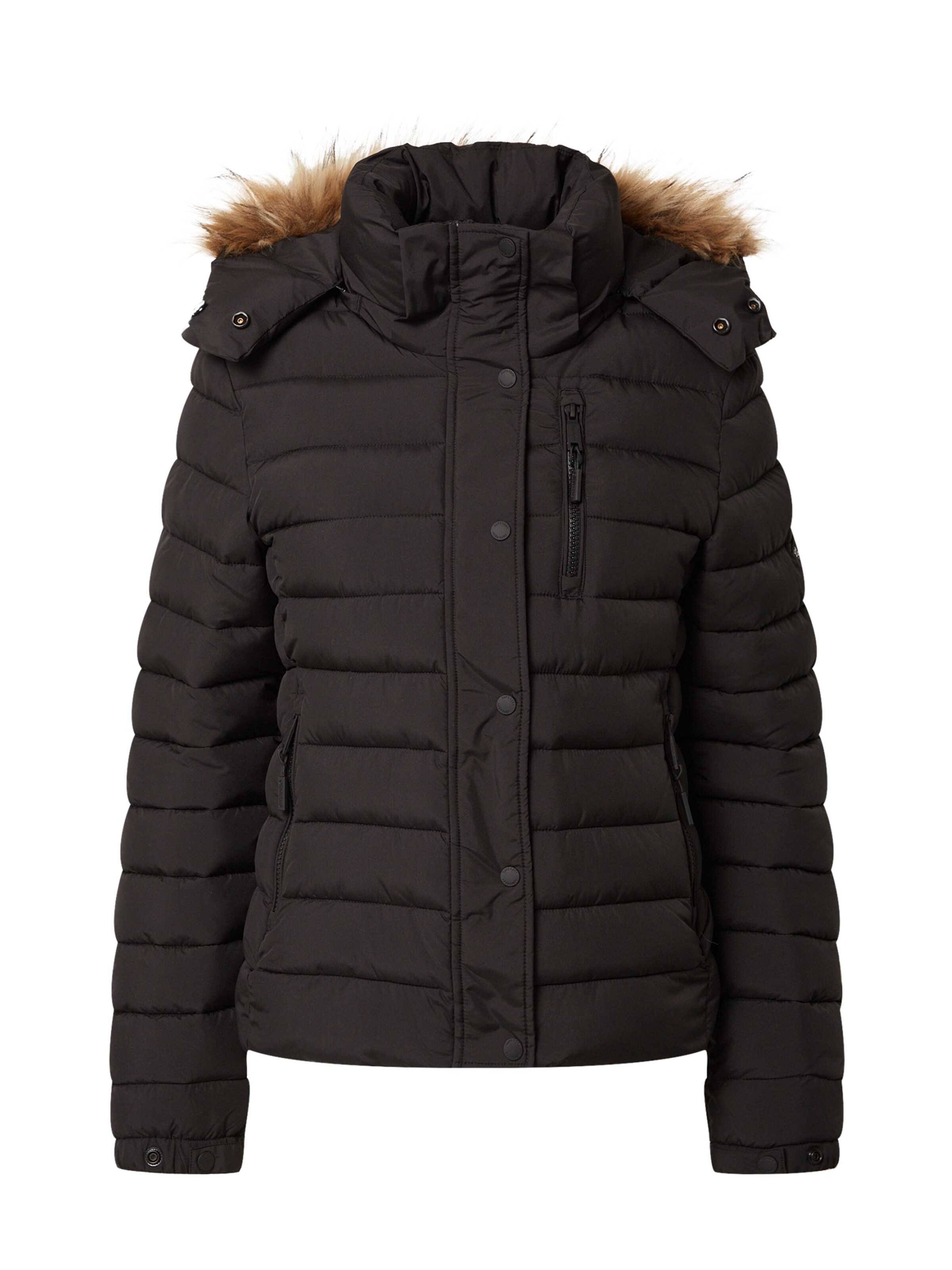 Frauen Jacken Superdry Jacke 'Fuji' in Schwarz - PX10667 Frauen Jacken Superdry Jacke 'Fuji' in Schwarz - PX10667