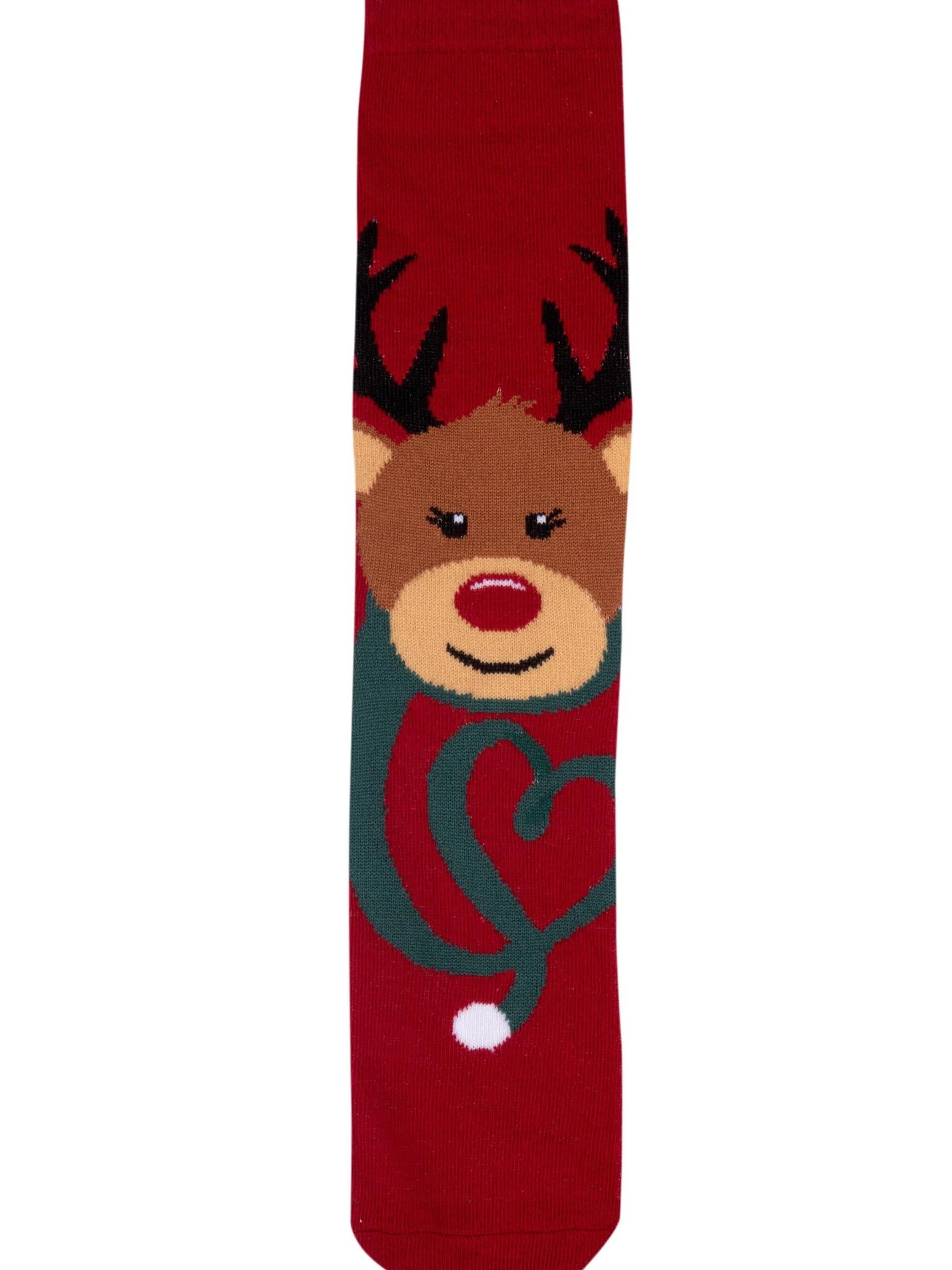 United Labels Socks 'Rentier Weihnachtssocken' in Red