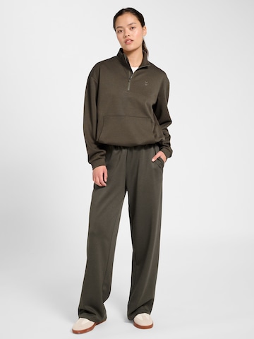 Hummel Sportief sweatshirt in Bruin
