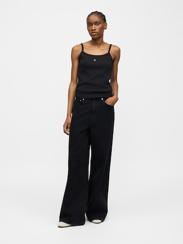 Calvin Klein Jeans - Top en negro