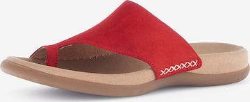 GABOR Zehentrenner in Rot: Vorderseite