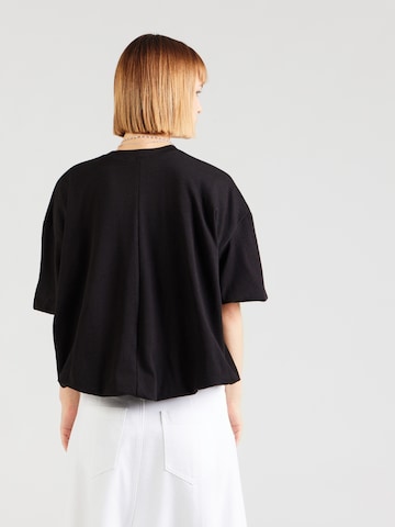TOPSHOP Tričko 'Bubble' - Čierna