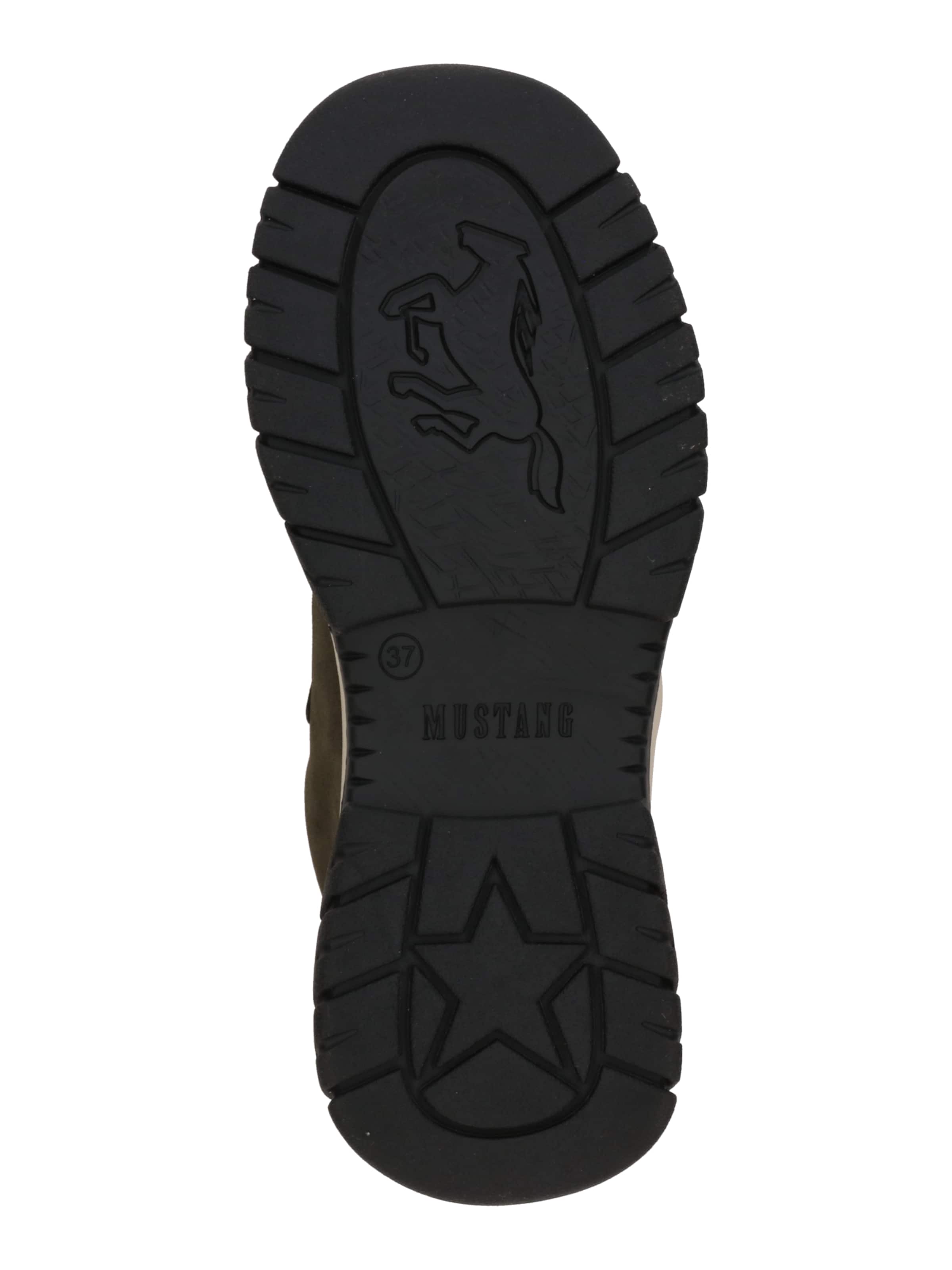 MUSTANGVisoke tenisice - crna boja