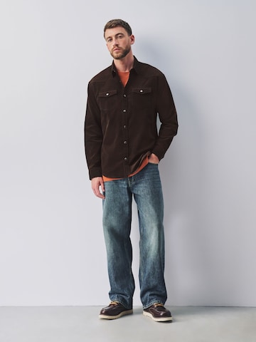 Coupe regular Chemise Next en marron