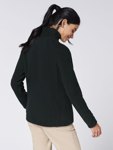 CHIEMSEE Fleece Jacket in Black